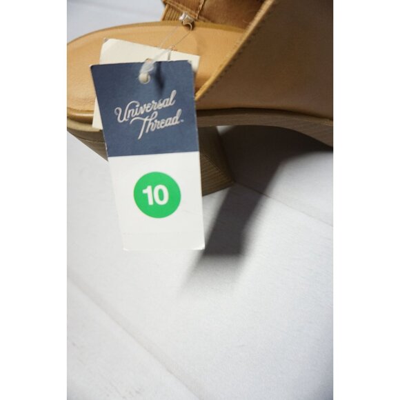 Universal Thread Women's Tan Tess Platform Mule Heels - Size 10, NWT - Picture 3 of 15